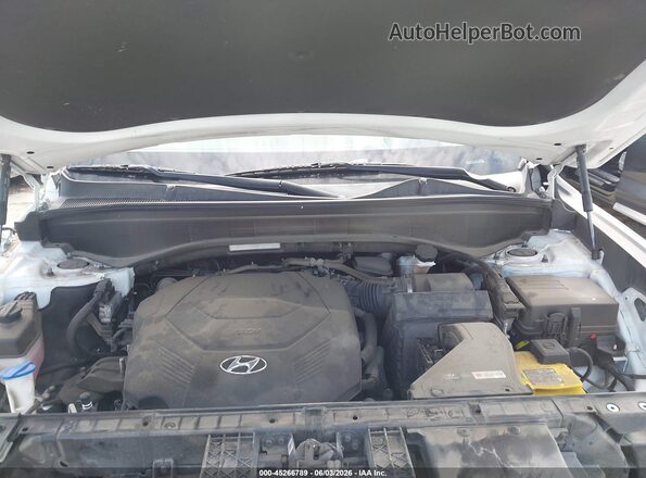 KM8R54HE2MU312069 2021 HYUNDAI PALISADE White Rear view