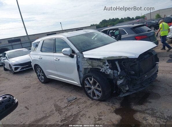KM8R54HE2MU312069 2021 HYUNDAI PALISADE White 360 interior view