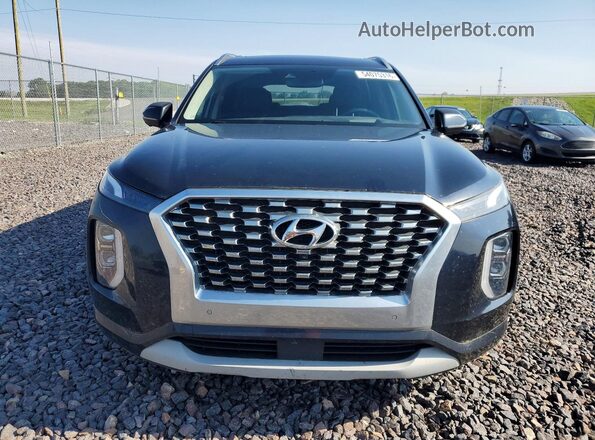 KM8R54HE2NU455797 2022 HYUNDAI PALISADE Blue Вид спереду