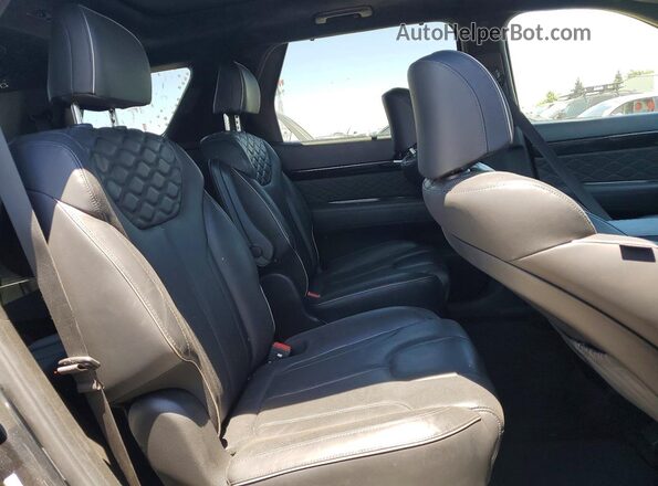 KM8R54HE3LU074408 2020 HYUNDAI PALISADE Charcoal უკანა სალონის ხედი