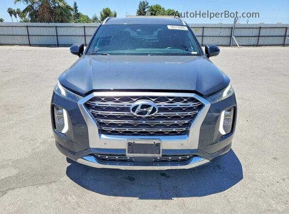 KM8R54HE3LU074408 2020 HYUNDAI PALISADE Charcoal წინა ხედი