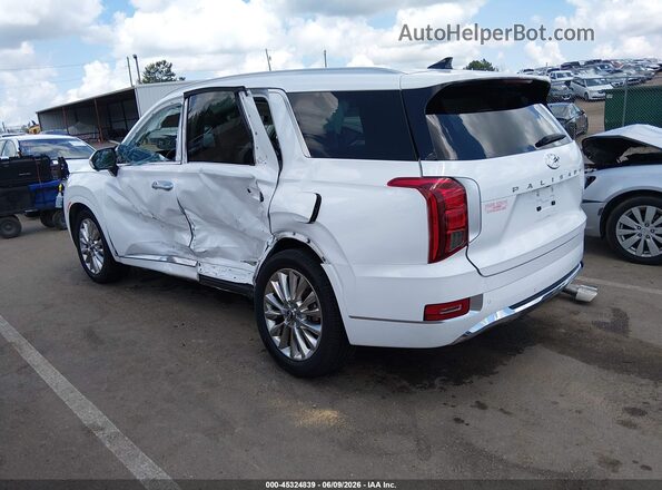 KM8R54HE3LU076787 2020 HYUNDAI PALISADE White უკანა მარცხენა