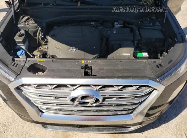 KM8R54HE4LU108758 2020 HYUNDAI PALISADE Charcoal ძრავის განყოფილების ხედი