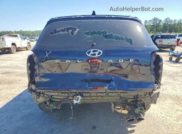 KM8R54HE4LU108758 2020 HYUNDAI PALISADE Charcoal უკანა ხედი