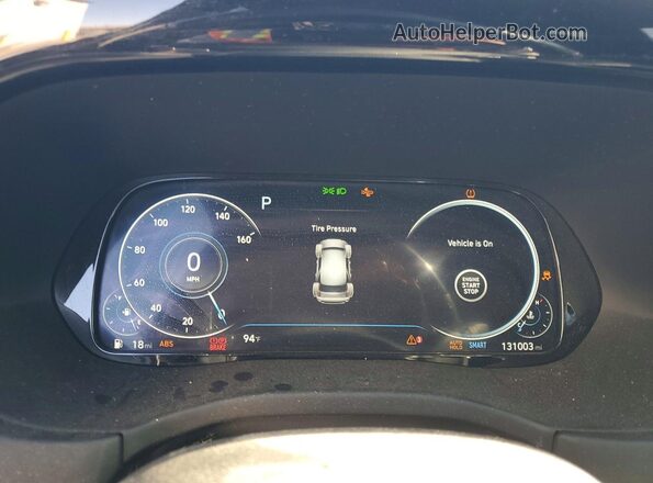 KM8R54HE5LU046951 2020 HYUNDAI PALISADE Gray Вид щитка приладів