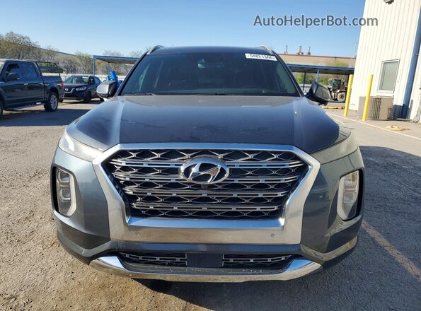 KM8R54HE5LU046951 2020 HYUNDAI PALISADE Gray Вид спереду