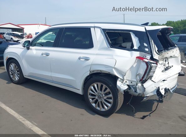 KM8R54HE6LU052757 2020 HYUNDAI PALISADE Белый Панорамный вид салона 360°
