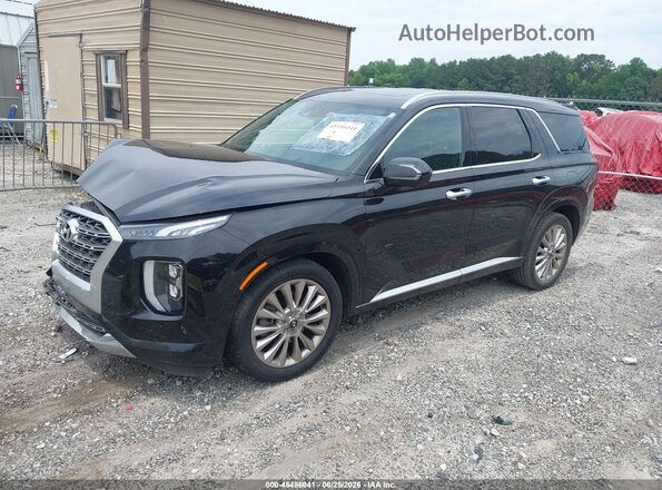 KM8R54HE6LU159159 2020 HYUNDAI PALISADE Black Передня ліва чверть