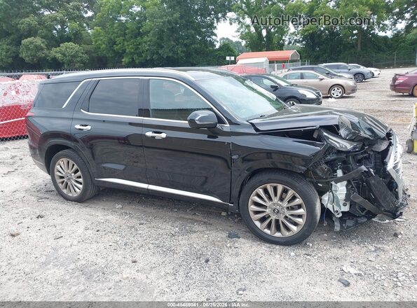 KM8R54HE6LU159159 2020 HYUNDAI PALISADE Black Вид задньої частини салону
