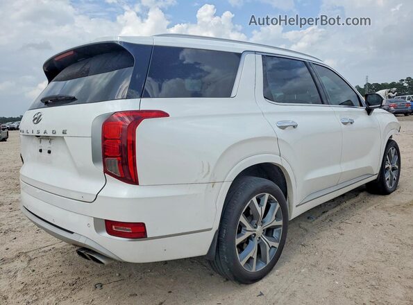 KM8R54HE6MU226070 2021 HYUNDAI PALISADE White Rear right