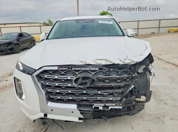 KM8R54HE7LU085735 2020 HYUNDAI PALISADE White Vista frontal