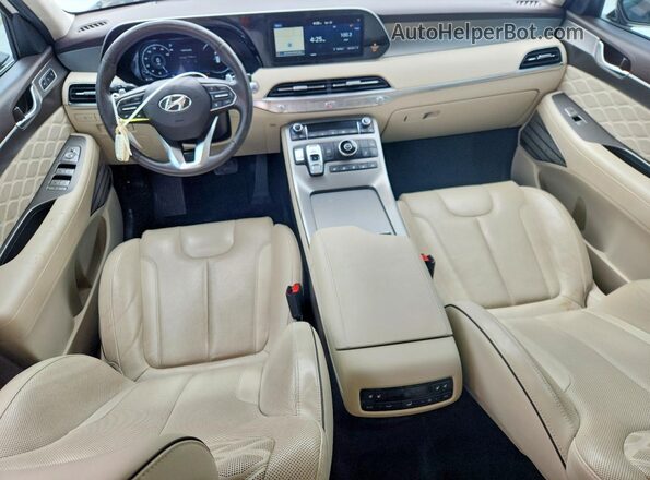 KM8R54HE7LU085735 2020 HYUNDAI PALISADE White Vista del salpicadero