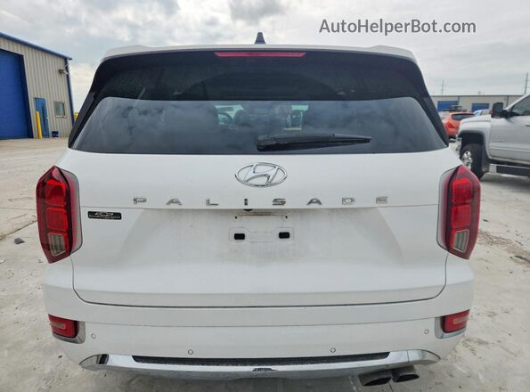 KM8R54HE7LU085735 2020 HYUNDAI PALISADE White Vista trasera