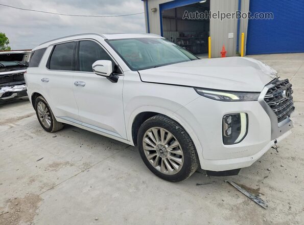 KM8R54HE7LU085735 2020 HYUNDAI PALISADE White Delantero derecho