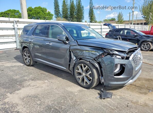 KM8R54HE7NU348714 2022 HYUNDAI PALISADE Gray Передня права чверть