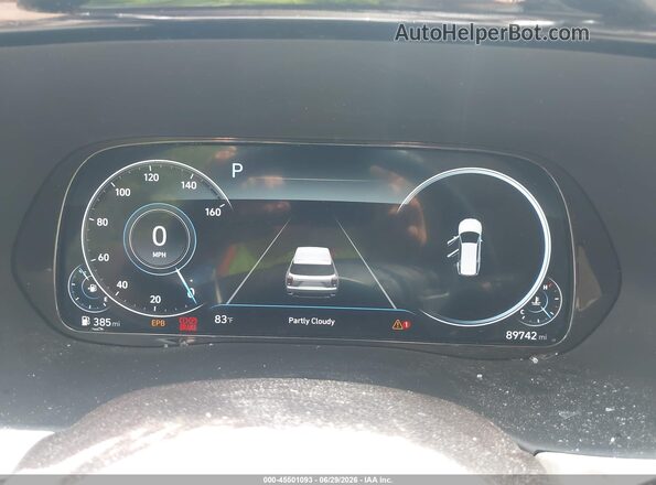 KM8R54HE9LU088300 2020 HYUNDAI PALISADE Gray Widok tylnych siedzeń