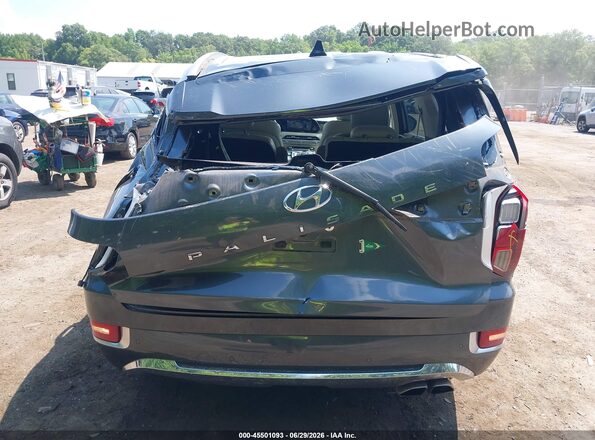 KM8R54HE9LU088300 2020 HYUNDAI PALISADE Gray Widok z przodu