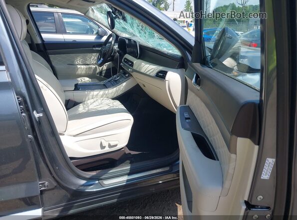KM8R54HE9LU088300 2020 HYUNDAI PALISADE Gray Widok wnętrza z przodu