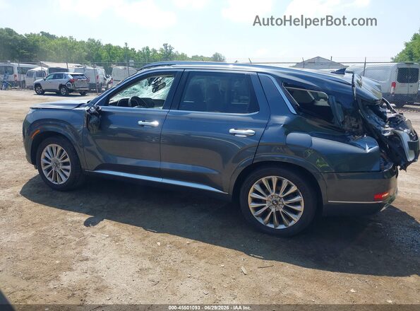 KM8R54HE9LU088300 2020 HYUNDAI PALISADE Gray Widok wnętrza 360 stopni