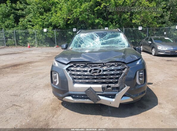 KM8R54HE9LU088300 2020 HYUNDAI PALISADE Gray Widok zestawu wskaźników