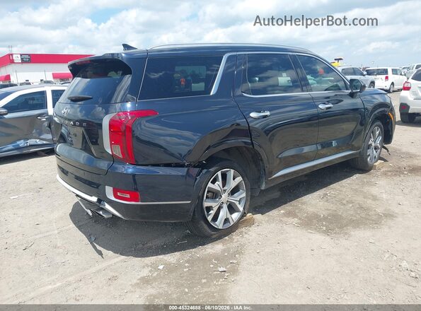KM8R54HEXMU221079 2021 HYUNDAI PALISADE Blue Հետևի աջ