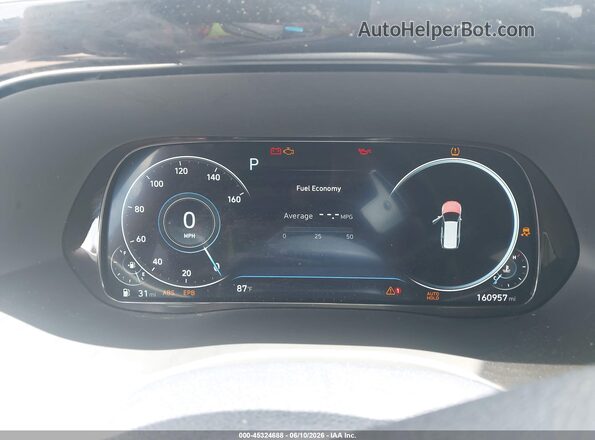 KM8R54HEXMU221079 2021 HYUNDAI PALISADE Blue Հետևի նստատեղերի տեսք