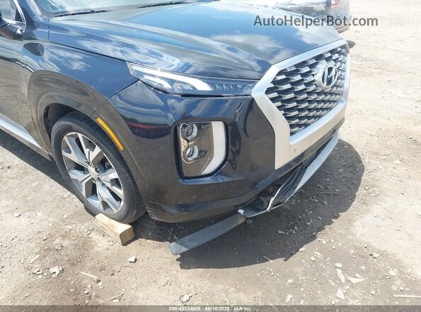 KM8R54HEXMU221079 2021 HYUNDAI PALISADE Blue Դիմացի տեսք