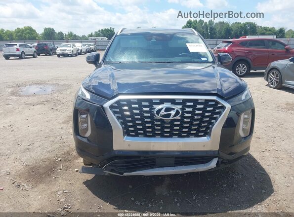KM8R54HEXMU221079 2021 HYUNDAI PALISADE Blue Սարքավորումների վահանակի տեսք