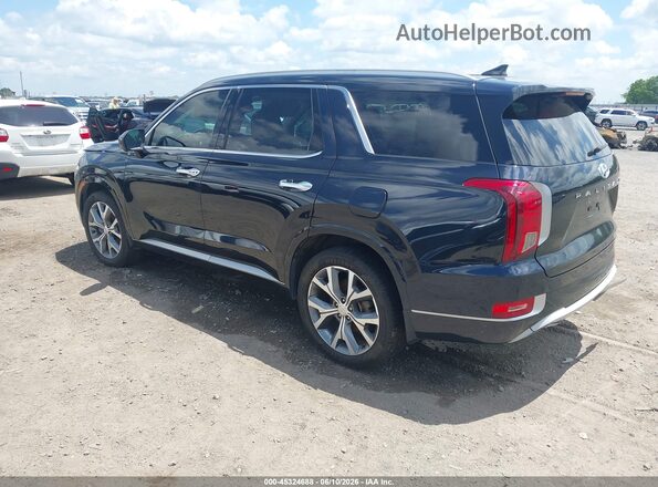 KM8R54HEXMU221079 2021 HYUNDAI PALISADE Blue Հետևի ձախ