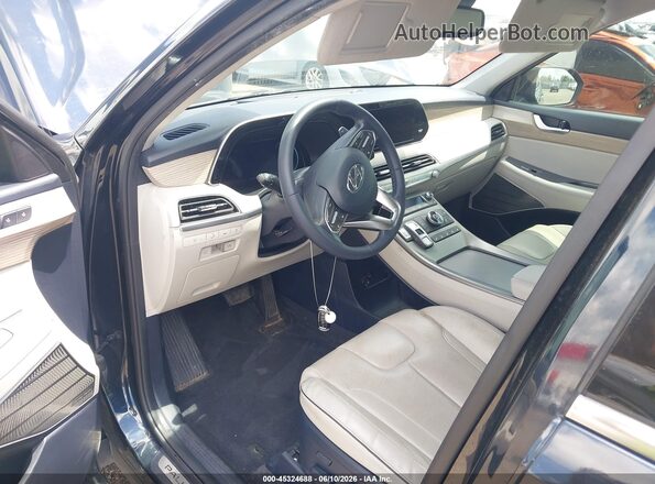 KM8R54HEXMU221079 2021 HYUNDAI PALISADE Blue 