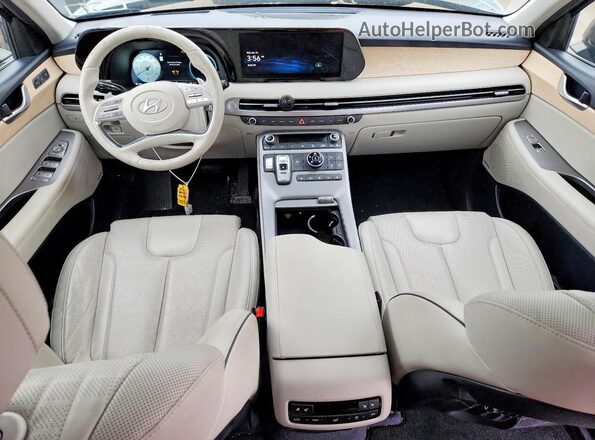 KM8R5DGE0PU503169 2023 HYUNDAI PALISADE Black Dashboard view