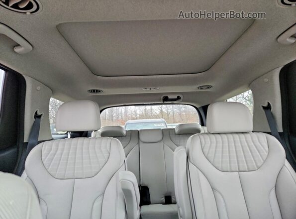 KM8R5DGE0PU503169 2023 HYUNDAI PALISADE Black Rear seats view