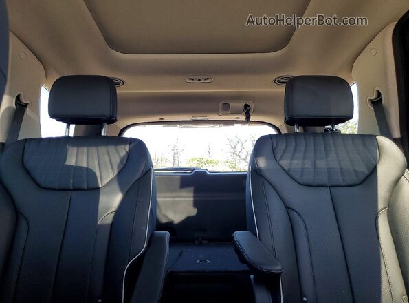 KM8R5DGE0RU677326 2024 HYUNDAI PALISADE Burgundy Вид задніх сидінь