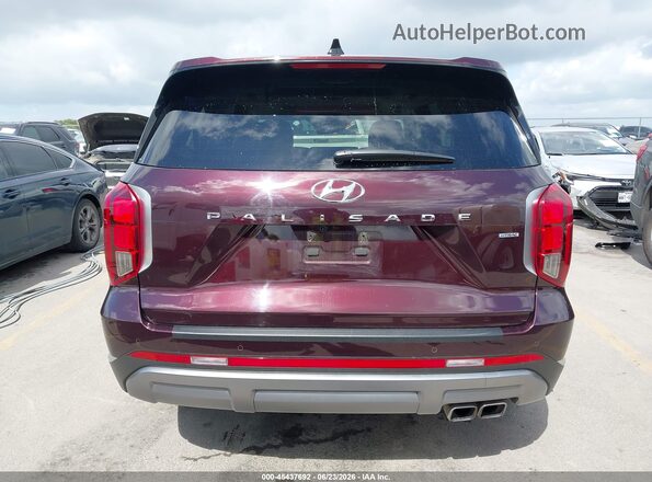 KM8R5DGE2PU635575 2023 HYUNDAI PALISADE Burgundy 
