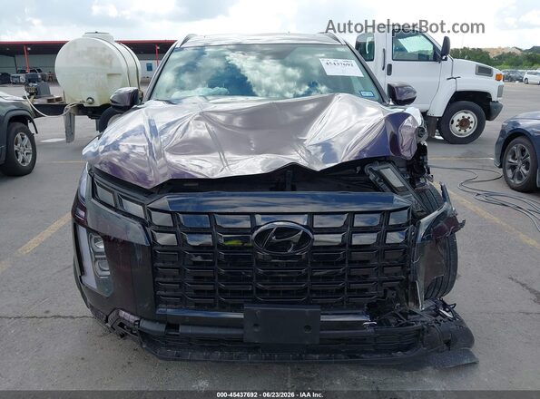 KM8R5DGE2PU635575 2023 HYUNDAI PALISADE Burgundy Вид щитка приладів