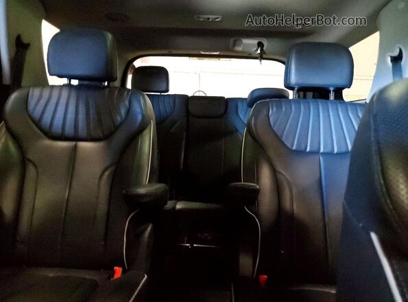 KM8R5DGE3PU514117 2023 HYUNDAI PALISADE Burgundy Rear seats view