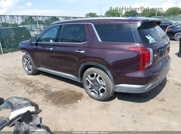 KM8R5DGE4RU713468 2024 HYUNDAI PALISADE Фиолетовый Задняя левая четверть