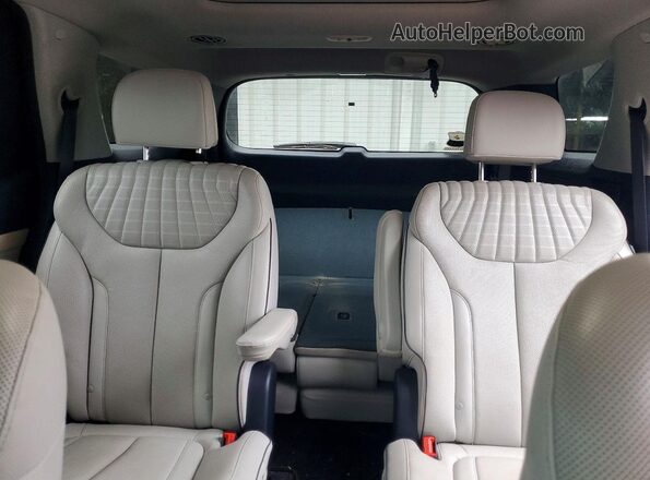 KM8R5DGE7PU585420 2023 HYUNDAI PALISADE Gray უკანა სავარძლების ხედი