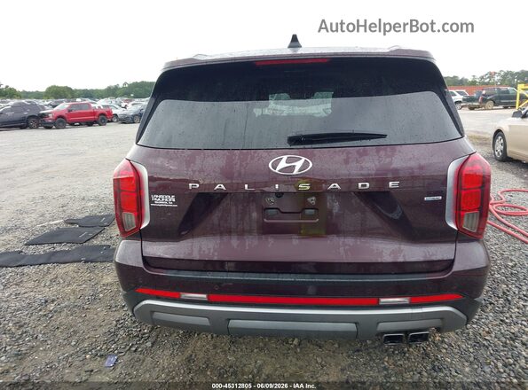 KM8R5DGE7RU693510 2024 HYUNDAI PALISADE Burgundy 