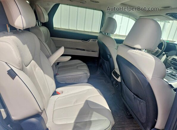 KM8R5DGE7RU765547 2024 HYUNDAI PALISADE Белый Вид задней части салона