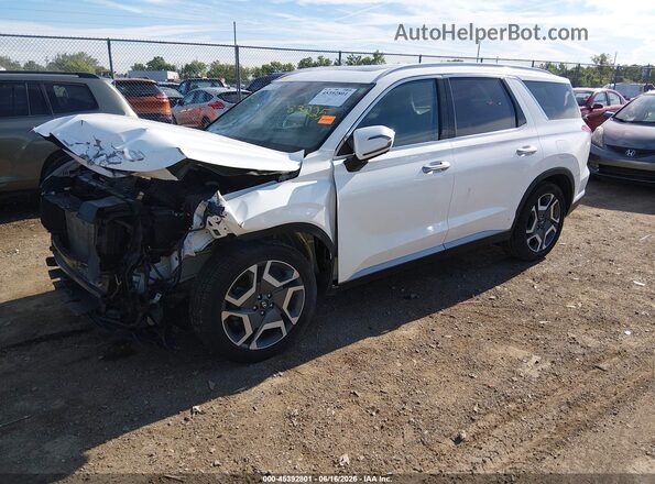 KM8R5DGE9PU502425 2023 HYUNDAI PALISADE Белый Передняя левая четверть