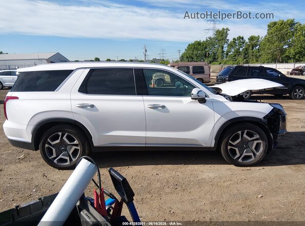 KM8R5DGE9PU502425 2023 HYUNDAI PALISADE Белый Вид задней части салона