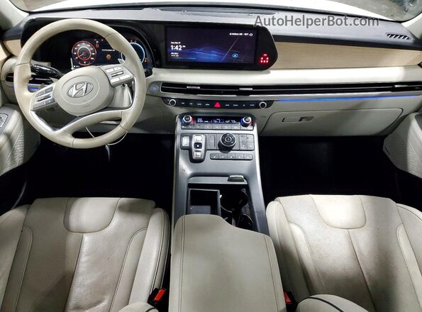 KM8R5DGE9RU688258 2024 HYUNDAI PALISADE Белый Вид панели приборов