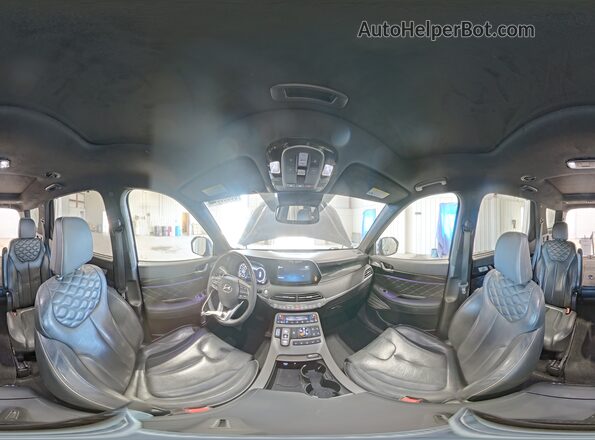 KM8R5DHE1LU158811 2020 HYUNDAI PALISADE Black Vista de la etiqueta del VIN