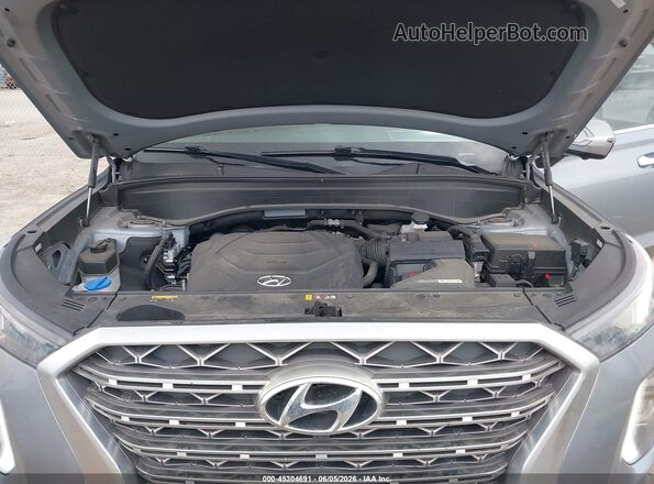 KM8R5DHE2LU067238 2020 HYUNDAI PALISADE Light Blue უკანა ხედი