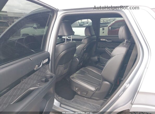 KM8R5DHE2LU067238 2020 HYUNDAI PALISADE Light Blue VIN კოდის სტიკერის ხედი
