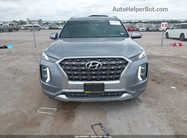 KM8R5DHE2LU067238 2020 HYUNDAI PALISADE Light Blue ხელსაწყოთა პანელის ხედი