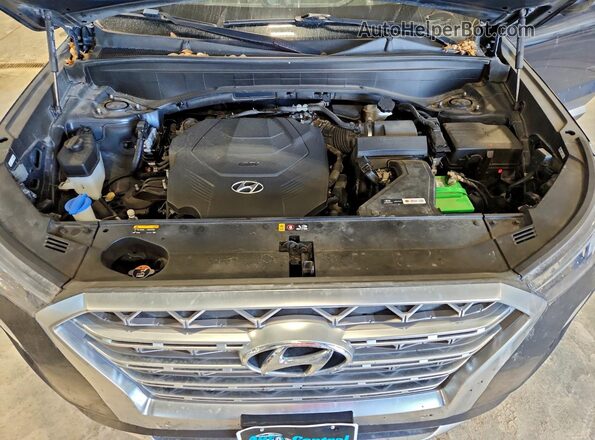 KM8R5DHE2LU082368 2020 HYUNDAI PALISADE Black Շարժիչի բաժամունքի տեսք