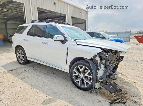 KM8R5DHE2NU460613 2022 HYUNDAI PALISADE White 