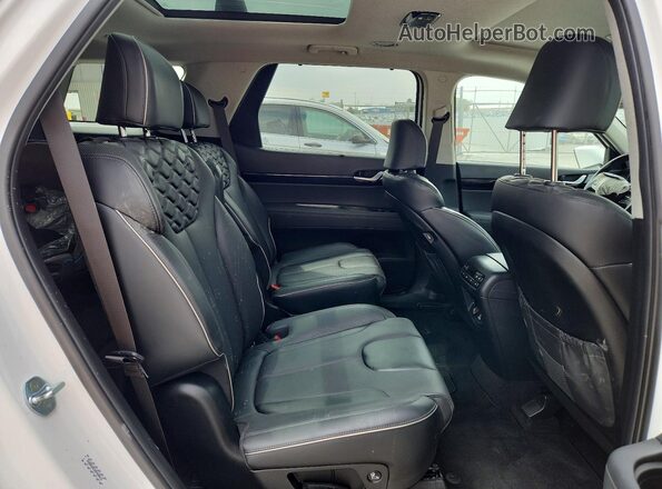KM8R5DHE2NU460613 2022 HYUNDAI PALISADE White 